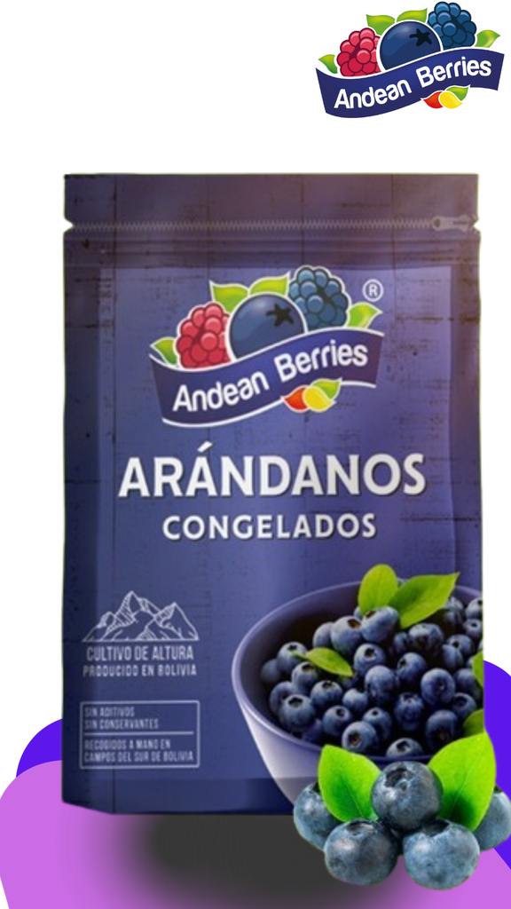 ARANDANO CONGELADO 400GR BOLSA ZIPPER