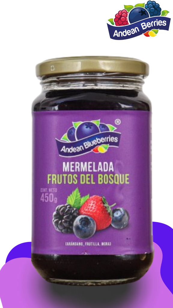 MERMELADA FRUTO DEL BOSQUE 450gr